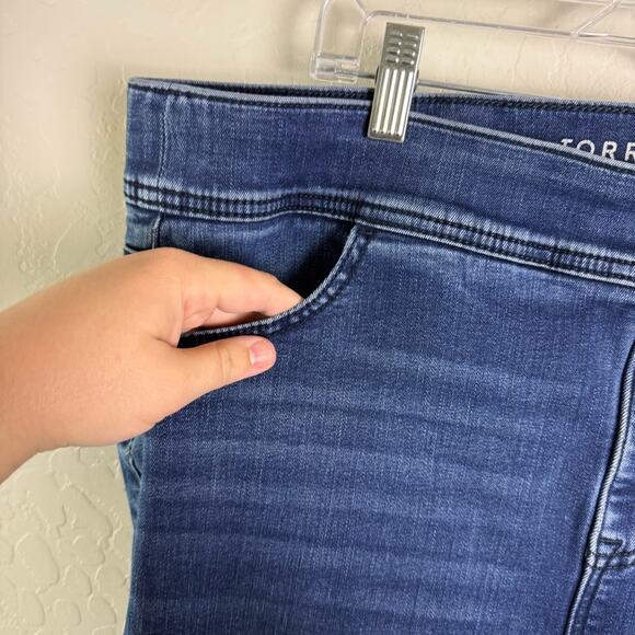 Torrid Lean Jean High-Rise Slim Boot Jean 2X Short 41375148 - Picture 14 of 14